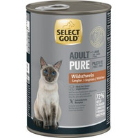 Produktbild von SELECT GOLD Pure Adult Paté Wildschwein - 24 x 400 g
