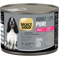Produktbild von SELECT GOLD Pure Adult Pferd - 6 x 200 g