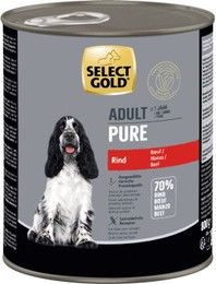 Produktbild von SELECT GOLD Pure Adult Rind 12x800 g