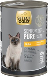 Produktbild von SELECT GOLD Pure Senior Paté Huhn - 6 x 400 g
