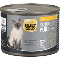 Produktbild von SELECT GOLD Pure Senior Paté Huhn - 24 x 200 g