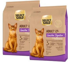 Produktbild von SELECT GOLD Sensitive Adult Insektenprotein - 2 x 2,5 kg