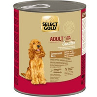 Produktbild von SELECT GOLD Sensitive Adult Lamm mit Reis - 24 x 800 g