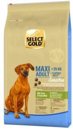 Produktbild von SELECT GOLD Sensitive Adult Maxi Ente und Kartoffel - 12 kg