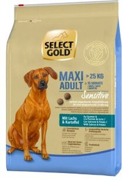 Produktbild von SELECT GOLD Sensitive Adult Maxi Lachs und Kartoffel - 4 kg