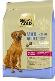 Produktbild von SELECT GOLD Sensitive Adult Maxi Pferd und Tapioka - 4 kg