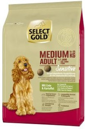 Produktbild von SELECT GOLD Sensitive Adult Medium Ente und Kartoffel - 1 kg