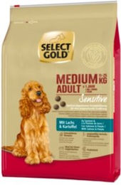 SELECT GOLD Sensitive Adult Medium Lachs und Kartoffel - 4 kg – Bild 1 von 3