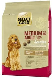 SELECT GOLD Sensitive Adult Medium Lamm und Reis - 1 kg – Bild 1 von 3