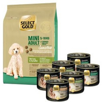 Produktbild von SELECT GOLD Sensitive Adult Mini Mischfütterungs-Set - 7 x 200 g