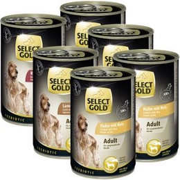 Produktbild von SELECT GOLD Sensitive Adult Mixpaket - 6 x 400 g