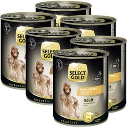 Produktbild von SELECT GOLD Sensitive Adult Mixpaket - 6 x 800 g