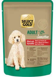 Produktbild von SELECT GOLD Sensitive Adult Rind mit Kartoffel - 12 x 100 g