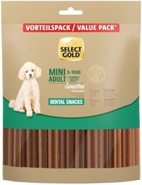 Produktbild von SELECT GOLD Sensitive Dental Snacks für kleine Hunde - 294 g
