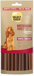 Produktbild von SELECT GOLD Sensitive Dental Snacks für mittelgroße Hunde - 504 g