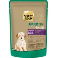 Produktbild von SELECT GOLD Sensitive Junior Nassfutter für Hunde - 24 x 100 g