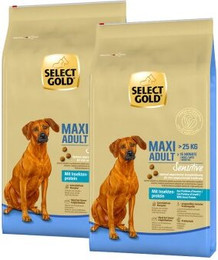 Produktbild von SELECT GOLD Sensitive Maxi Adult Insekt - 2 x 12 kg
