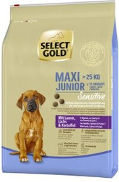 Produktbild von SELECT GOLD Sensitive Maxi Junior Lamm Lachs Kartoffel - 4 kg