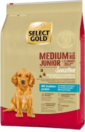 Produktbild von SELECT GOLD Sensitive Medium Junior Insekt - 4 kg