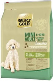 SELECT GOLD Sensitive Mini Adult Ente & Kartoffel - 4 kg – Bild 1 von 3