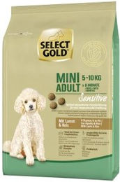 SELECT GOLD Sensitive Mini Adult Lamm & Reis - 1 kg – Bild 1 von 3