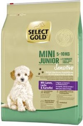 Produktbild von SELECT GOLD Sensitive Mini Junior Lamm Lachs Kartoffel - 4 kg