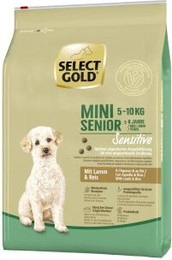 Produktbild von SELECT GOLD Sensitive Mini Senior Lamm & Reis - 4 kg