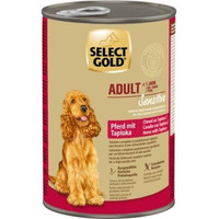Produktbild von SELECT GOLD Sensitive Nassfutter Hund Adult Pferd - 6 x 400 g