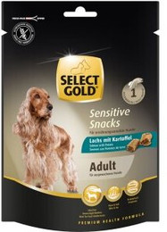 Produktbild von SELECT GOLD Sensitive Snacks Lachs mit Kartoffel - 160 g