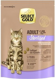 Produktbild von SELECT GOLD Sterilised Adult Geflügel und Reis - 300 g