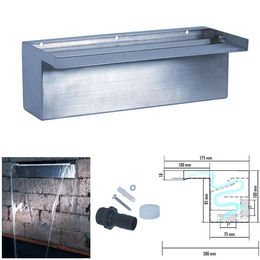 Produktbild von seliger Aquafall 1500 Edelstahl Wasserfallschale (150cm)