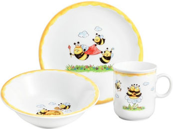 Seltmann Weiden Geschirr Compact Kinder-Set 3-teilig – Bild 1 von 5