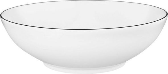Seltmann Weiden Geschirr Lido Black Line Schüssel rund 23 cm – Bild 1 von 2