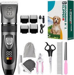 Produktbild von Senmudi Hundeschermaschine mit digitaler Anzeige