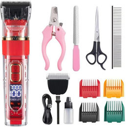 Produktbild von Senmudi Hundeschermaschine Profi Schermaschine Professionelle Hochleistungs-Haarschneidemaschine,