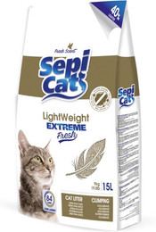 Produktbild von Sepicat LightWeight Extreme Fresh Katzenstreu - 15 l