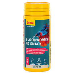 Produktbild von sera Bloodworms FD Snack 50 ml / 6 g