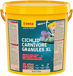 Produktbild von sera Cichlid Red XL Nature Hauptfutter für carnivore Cichliden - 10 l