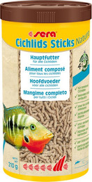 Produktbild von sera Cichlids Sticks Nature - 2 x 1000 ml