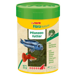 Produktbild von sera Flora Nature Pflanzenfutter Flocken - 22 g