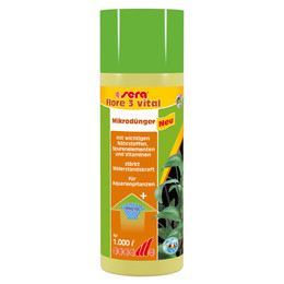 Produktbild von Sera flore 3 vital Mikrodünger - 250 ml