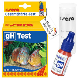 Produktbild von sera gH-Test Gesamthärte Wassertest - 15 ml