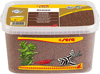Produktbild von sera Gravel Brown Lava 2-3 mm Brauner Naturkies - 6 l