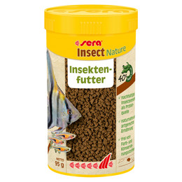 Produktbild von sera Insect Nature 1,5 mm - 250 ml