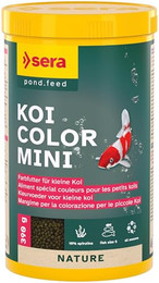 Produktbild von sera Koi Color Mini Farbfutter - 390 g