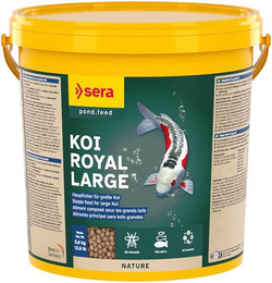 Produktbild von sera Koi Royal Nature Large Hauptfutter für Koi ab 25 cm - 21 l