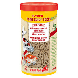 Produktbild von sera Pond Color Sticks Farbfutter für Teichfische - 170 g