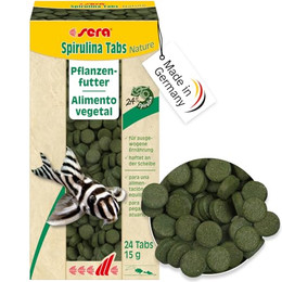 Produktbild von sera Spirulina Tabs Nature - 24 x 15 g