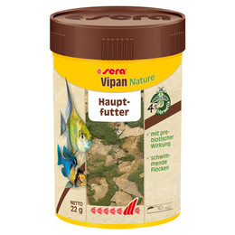 Produktbild von sera Vipan Fischfutter Aquarium Flocken - 100 ml