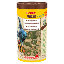 Produktbild von sera Vipan Flakes XL Hauptfutter für Zierfische - 210 g